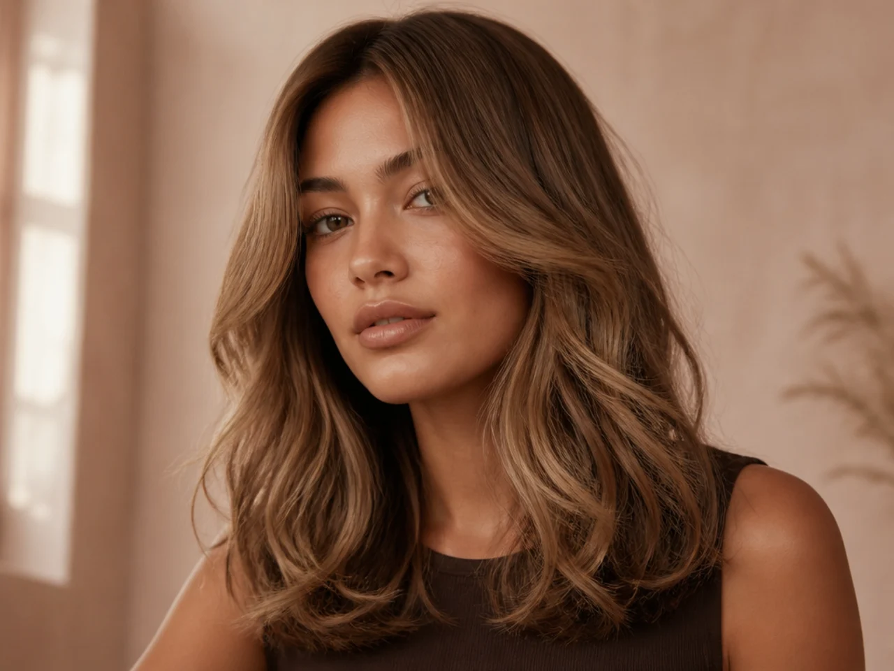 Bronde hair colour
