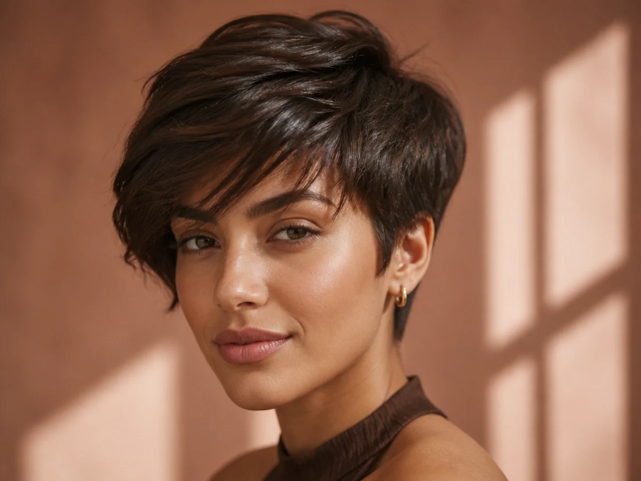 A long pixie with length on top
