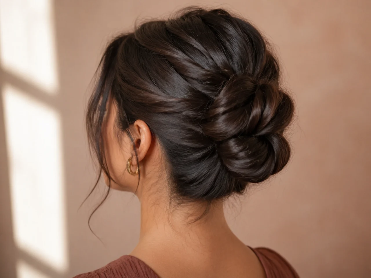 A double-loop bun