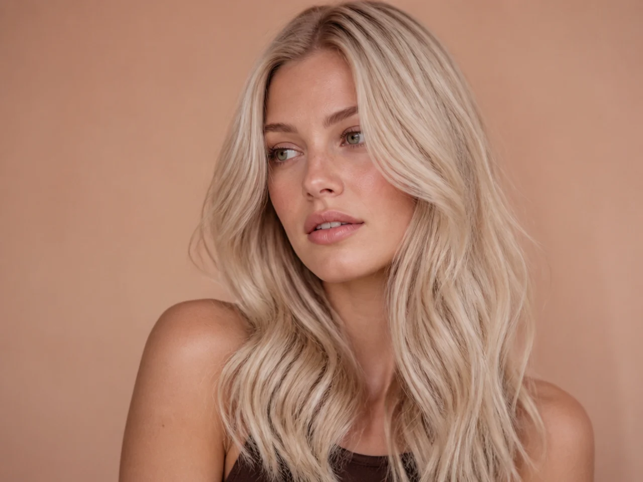 Ice Beige Blonde as Hair Color Trend
