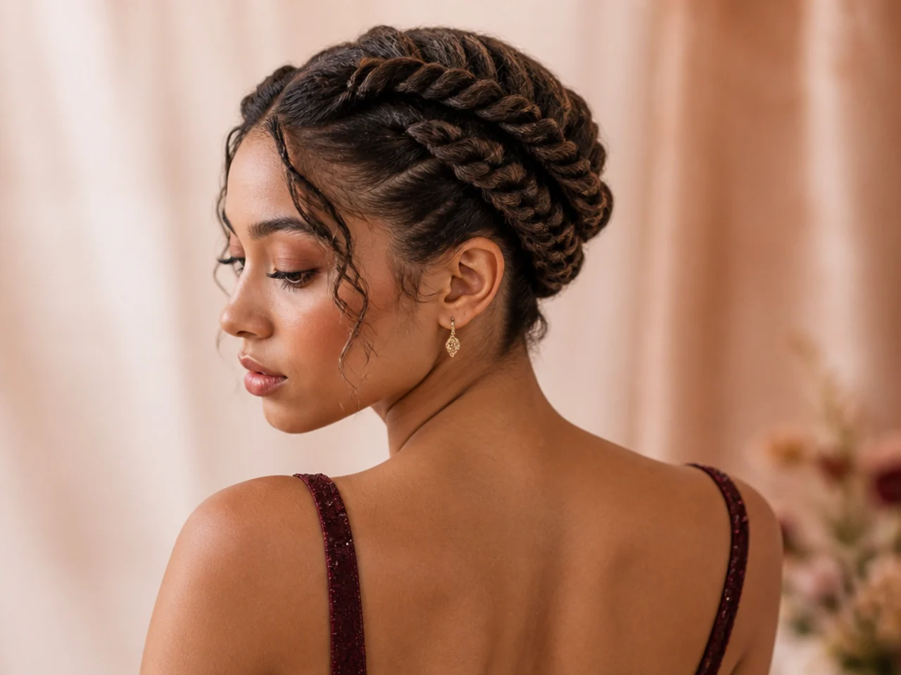 Flat twists taken back into a crown