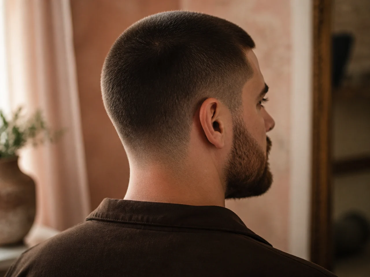 A matched guard length across head and beard