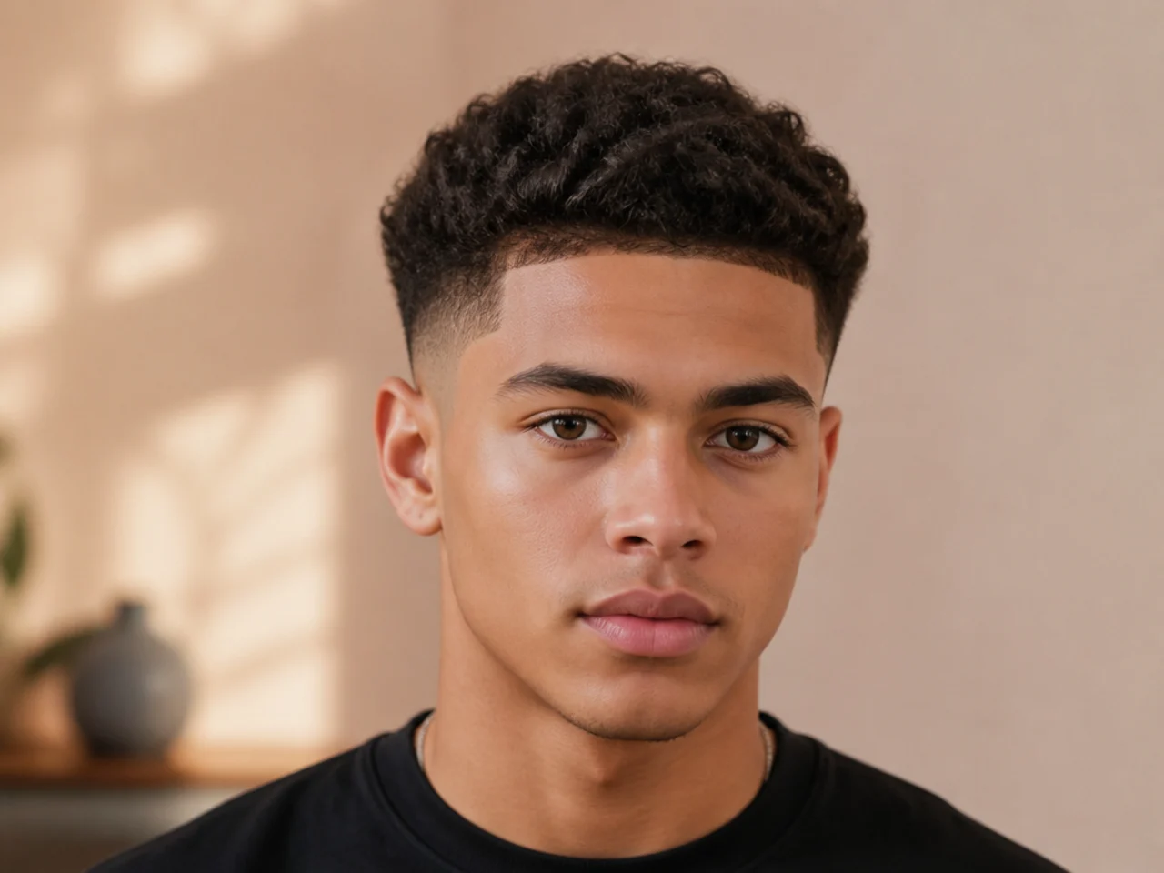 A blurry taper with no visible line