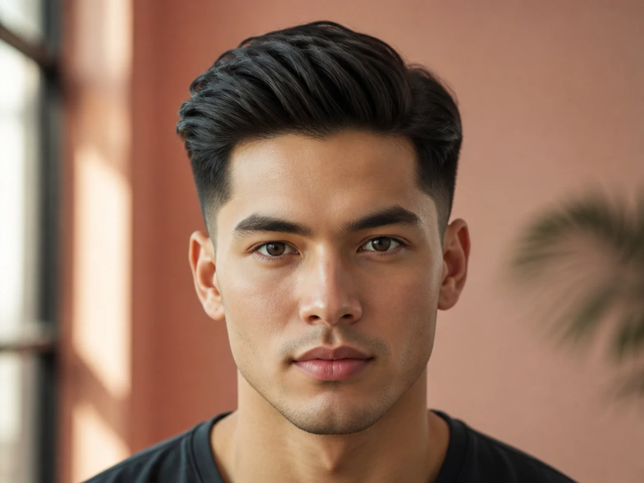 A low taper with a longer thick top