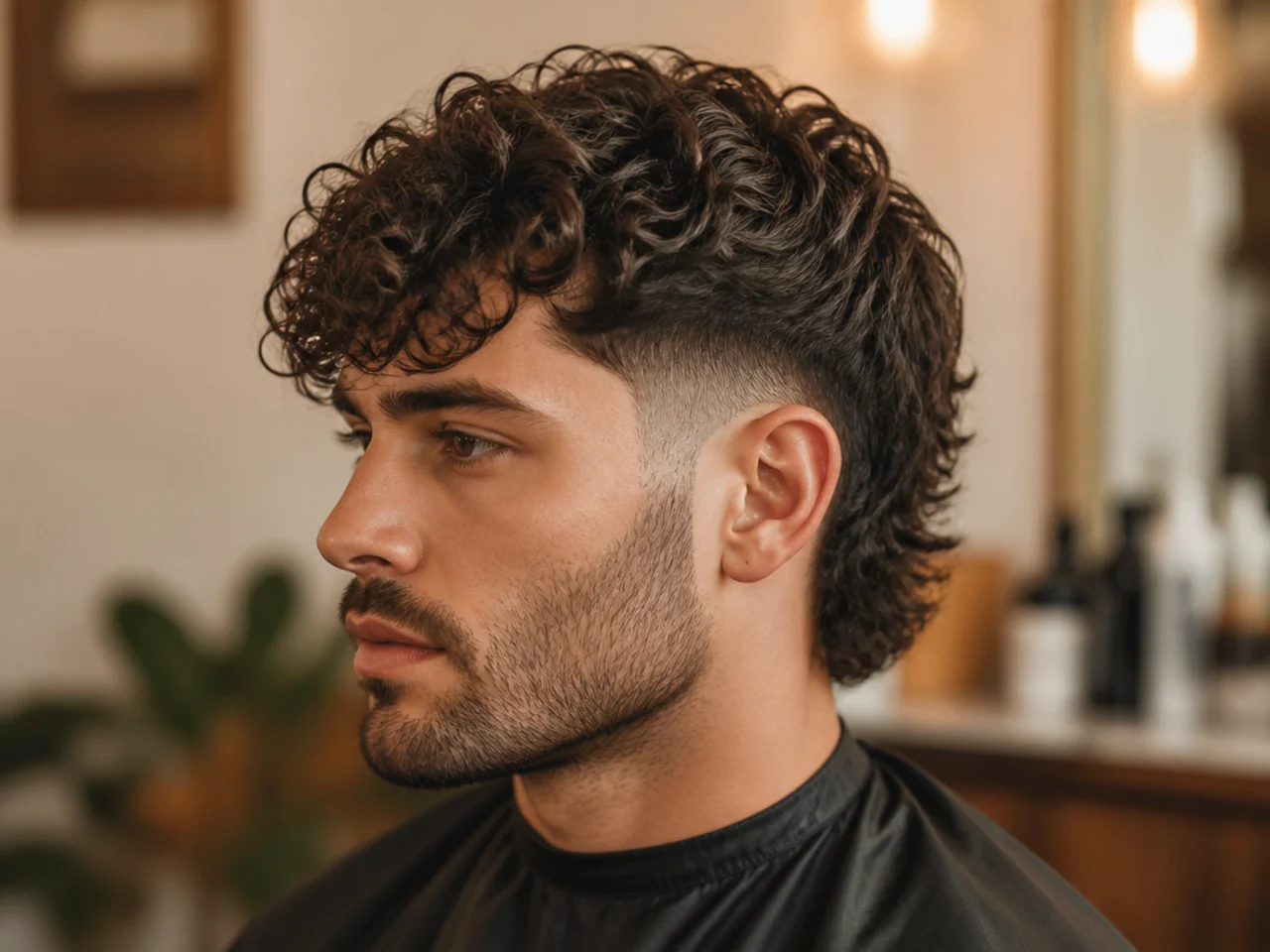 Grid of twenty curly haircut ideas for men across 3A to 4C curl types