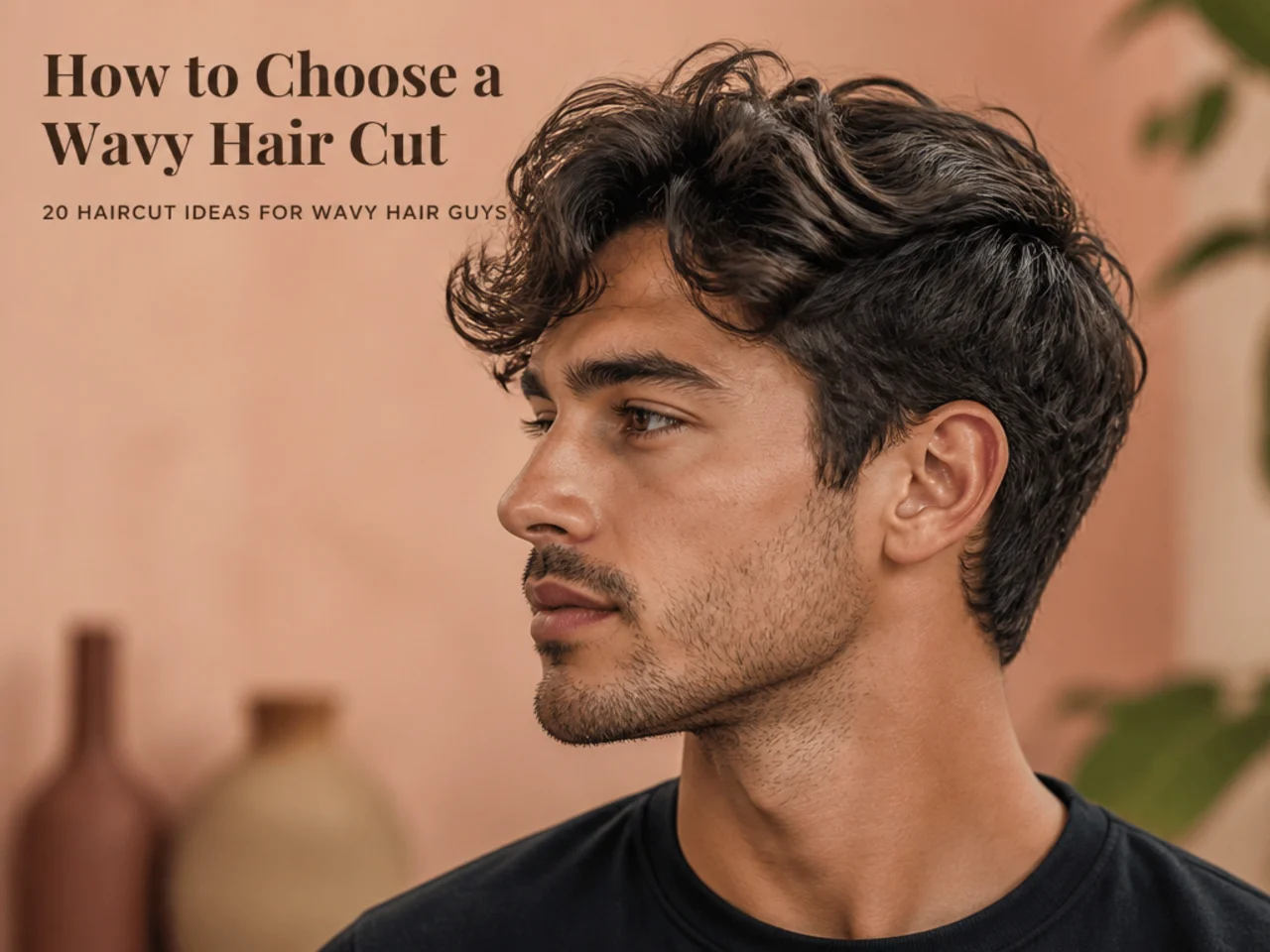 How to choose a haircut for wavy hair men
