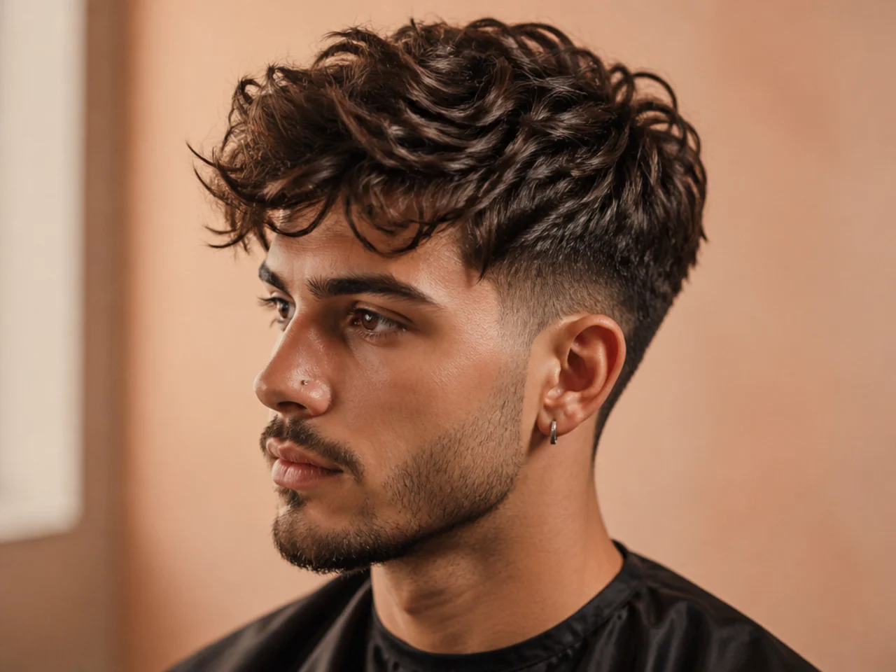 Six textured and modern men's haircut ideas including textured crop, comma cut, and Edgar