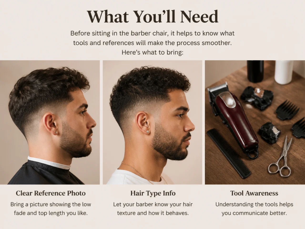 5 Steps to Ask Your Barber for a Low Fade
