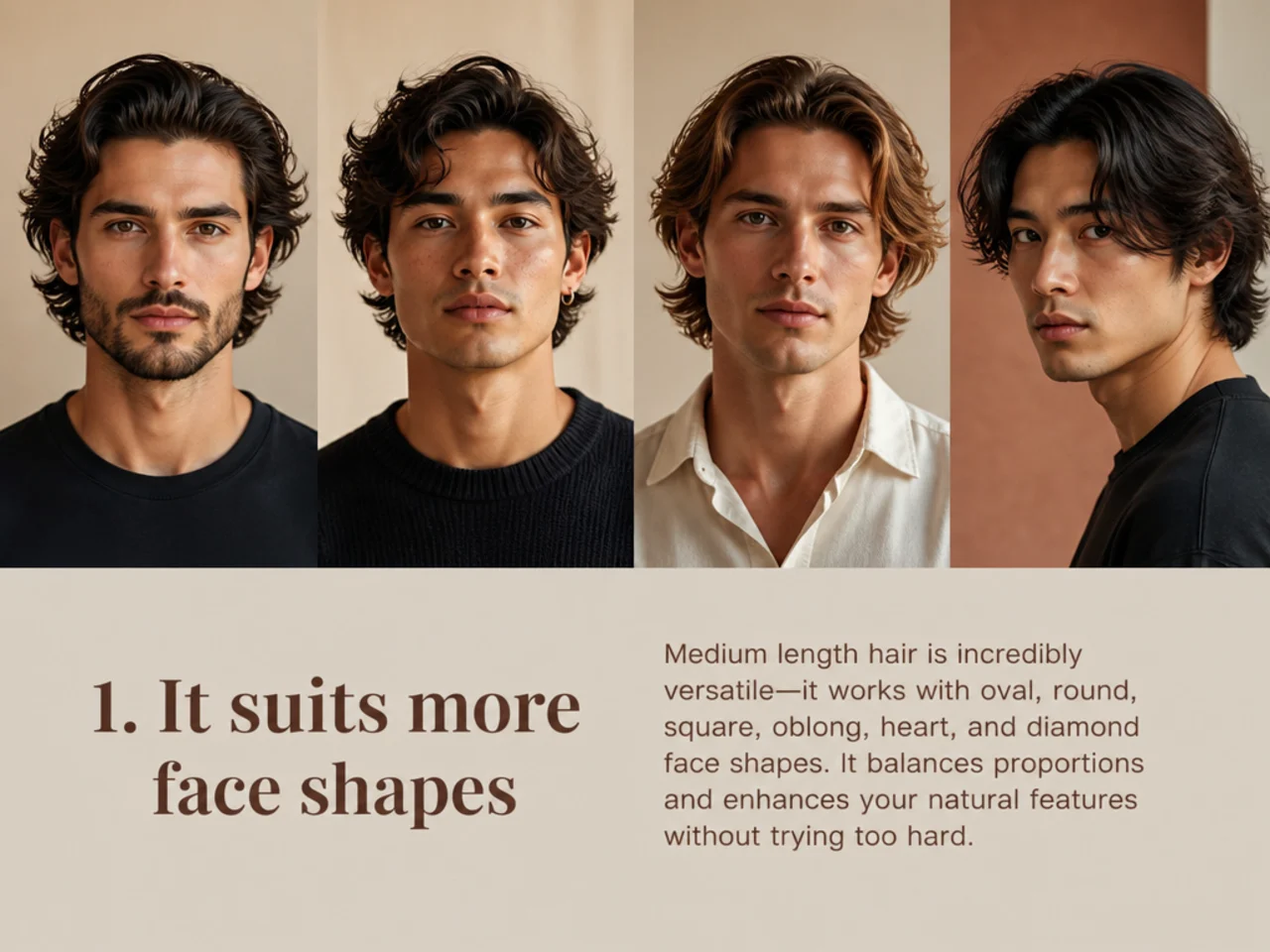 Medium Length Haircuts for Men — 5 Reasons It Wins Every Time