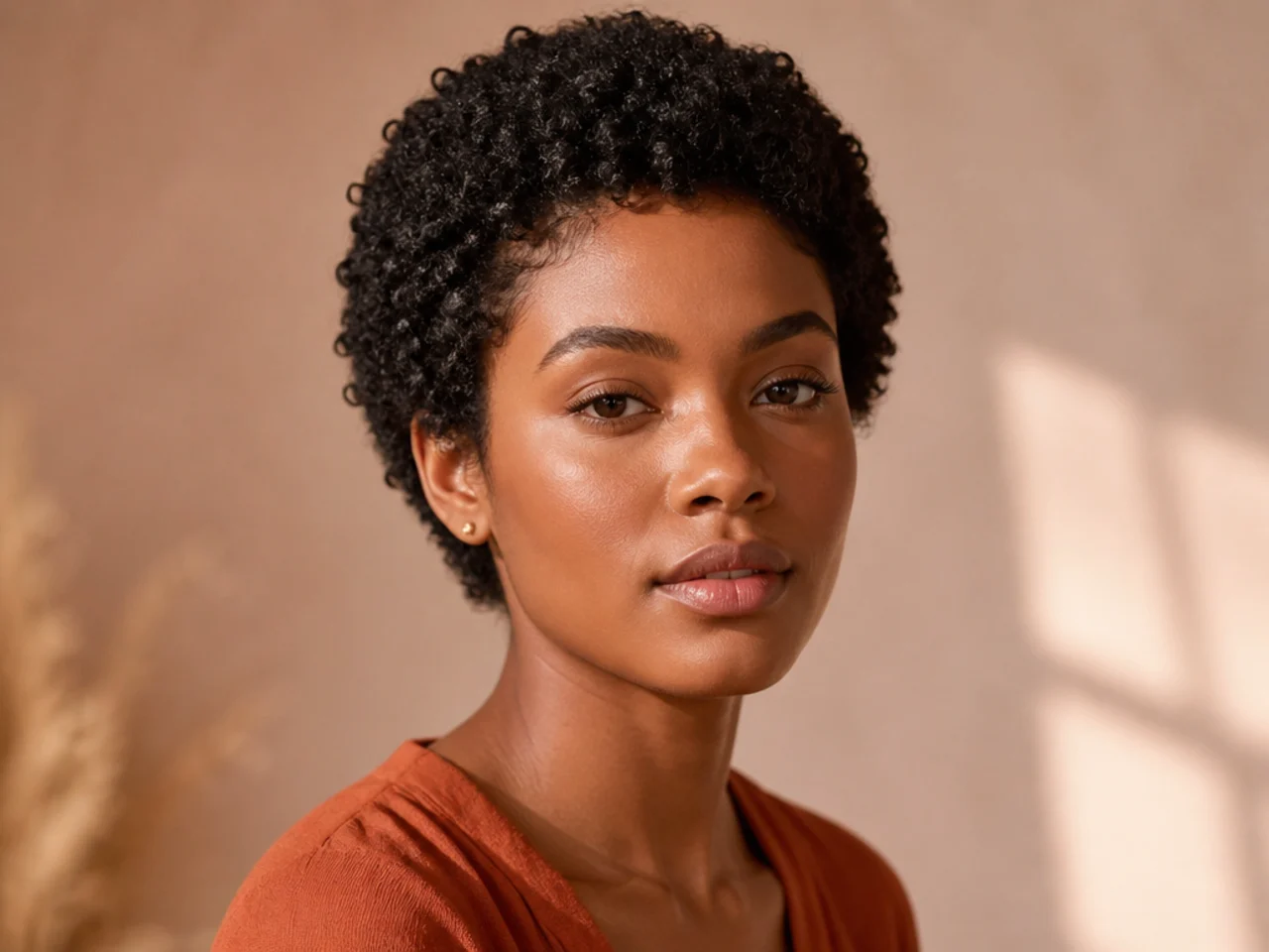 8. Close-Cropped Curls