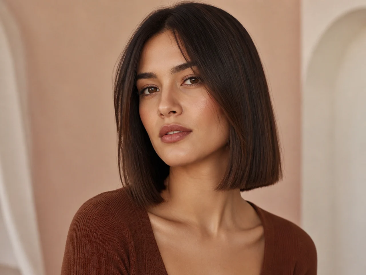 Blunt Lob (Long Bob)