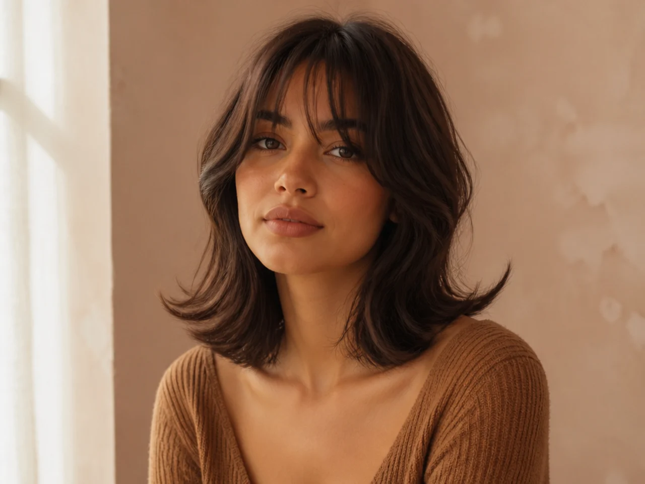 Bottleneck Bangs and Mid-Length Cut