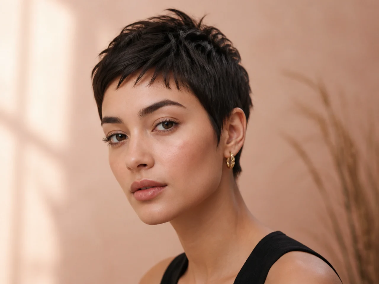 Extremely Short, Textured Pixie