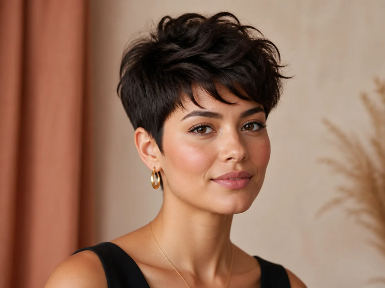 Short Choppy Pixie with Volume on Top