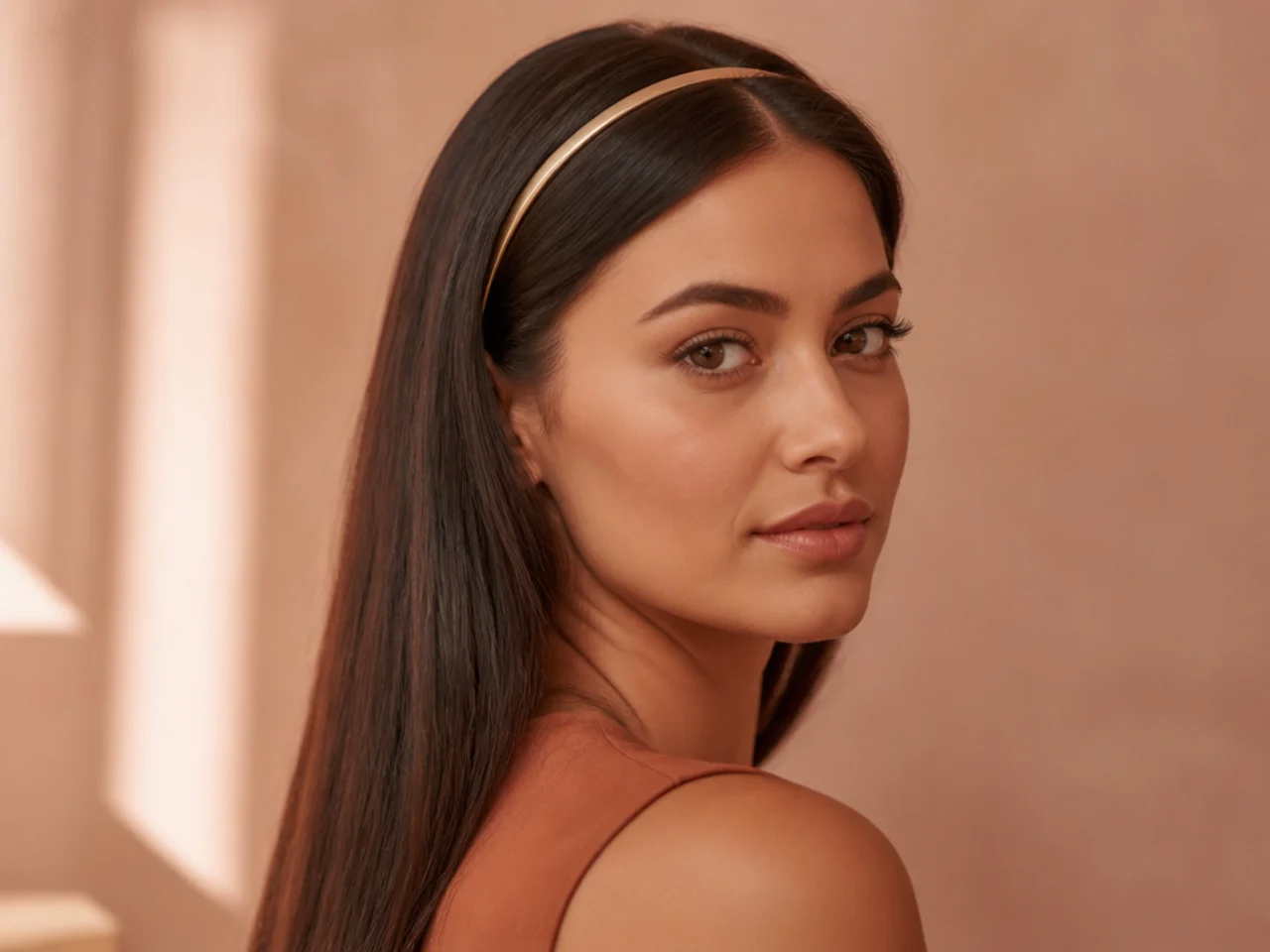 A thin headband