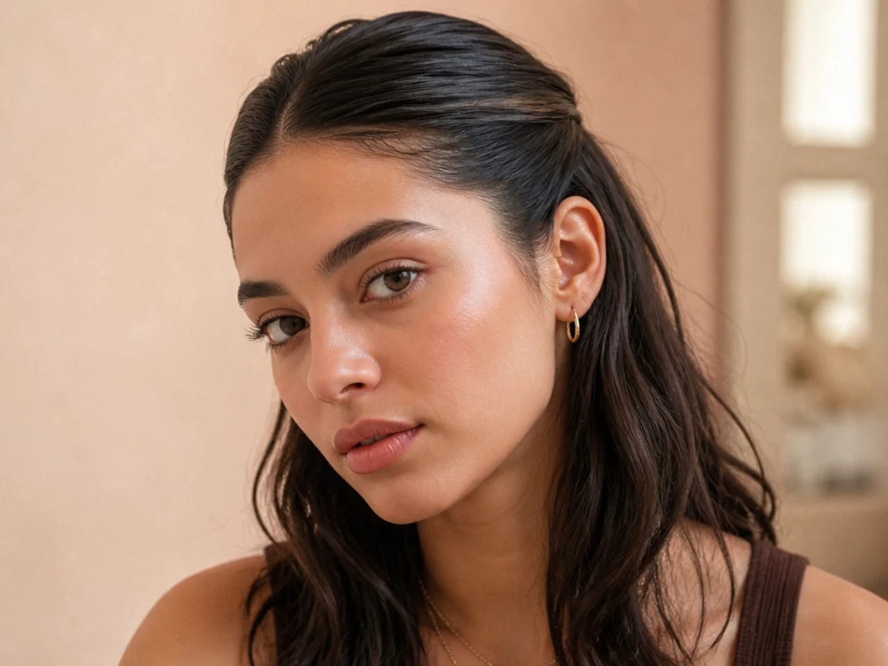 A deliberately slicked front section