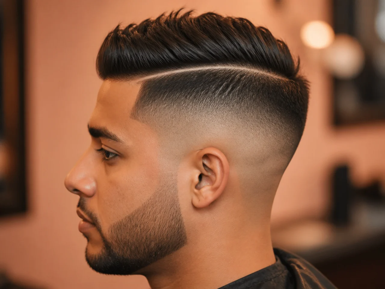 A hard part carried into a high fade panel