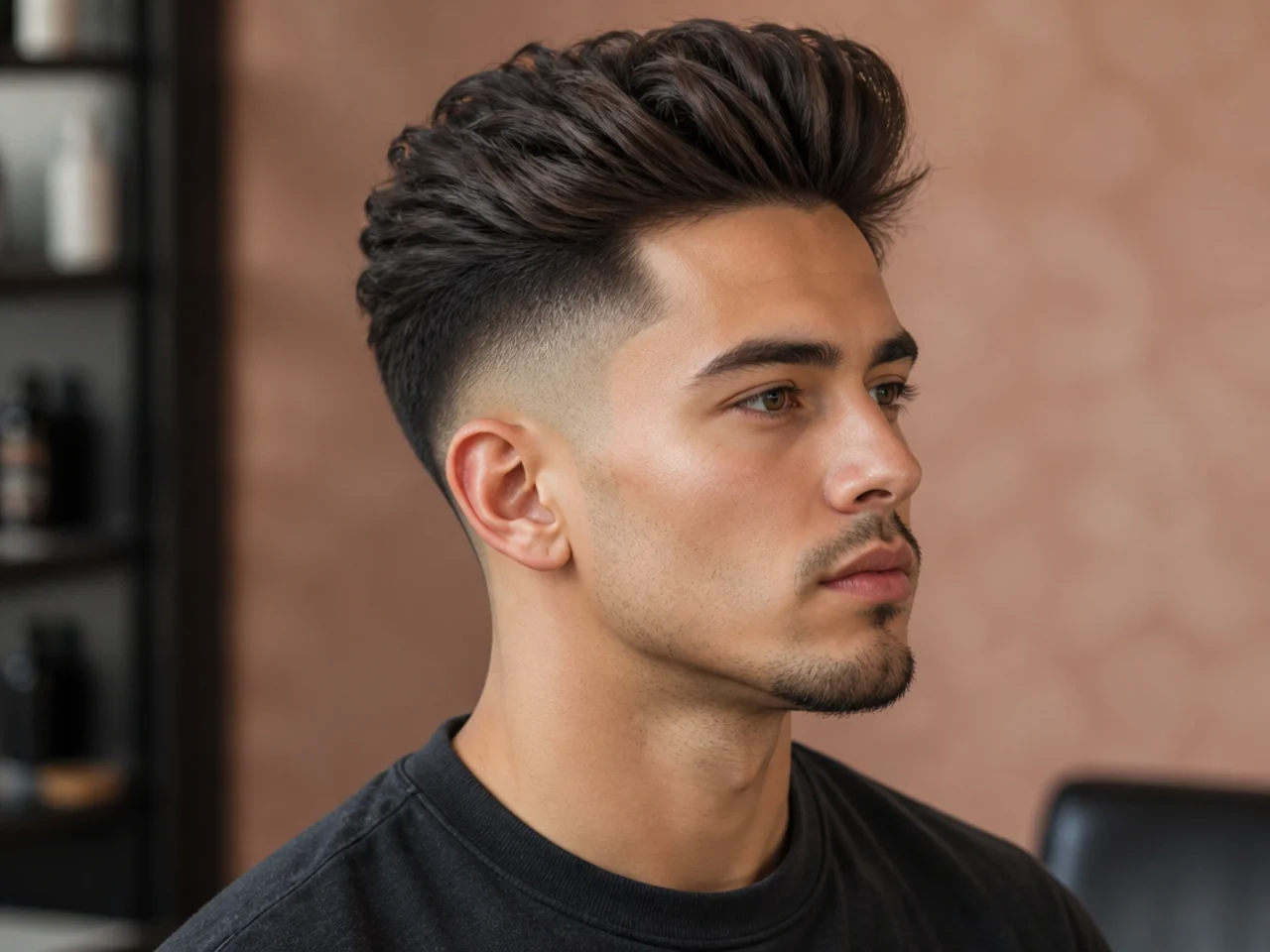 31. High Taper Fade Blowout