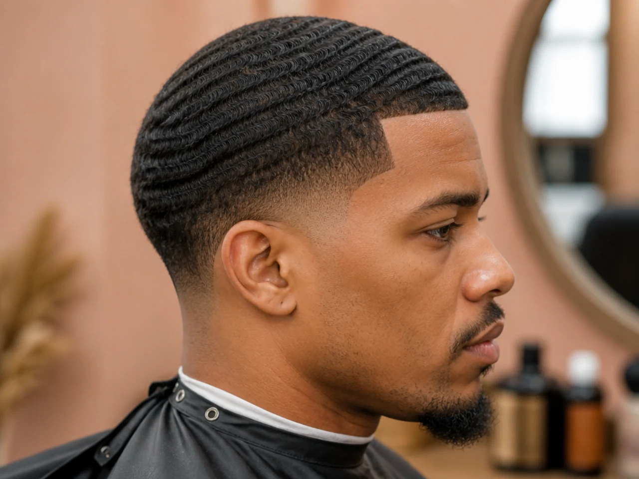9. High Taper Fade Waves (360 Waves)