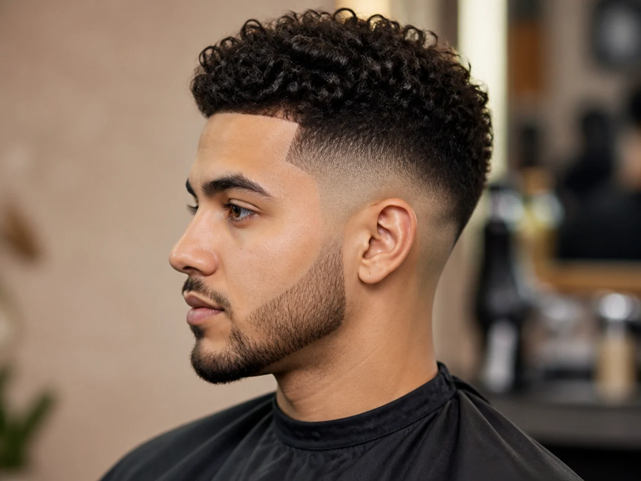 high fade haircut men