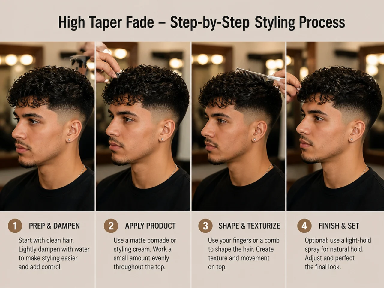 Step-by-Step Styling Process