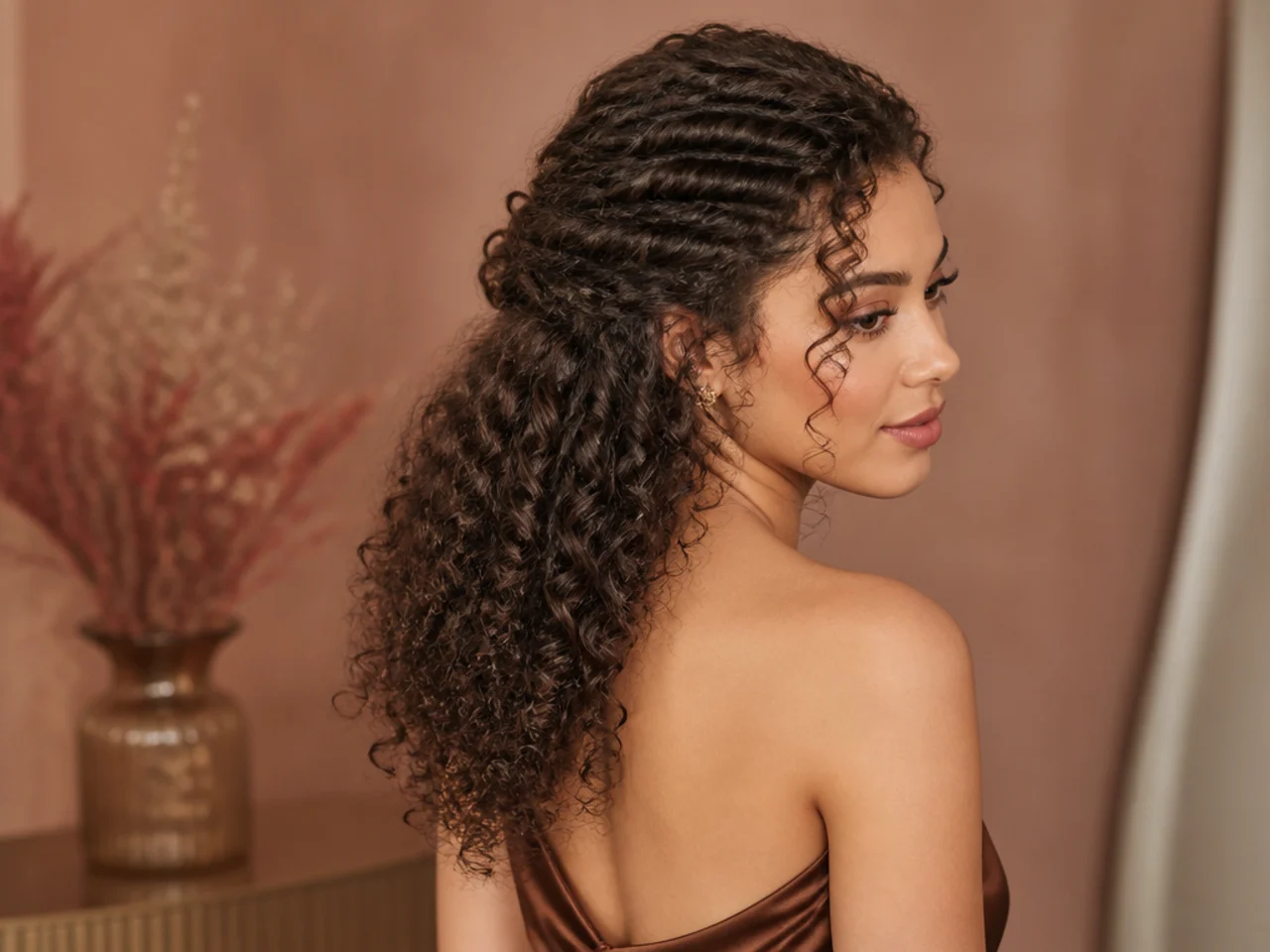 A light oil worked over defined curl
