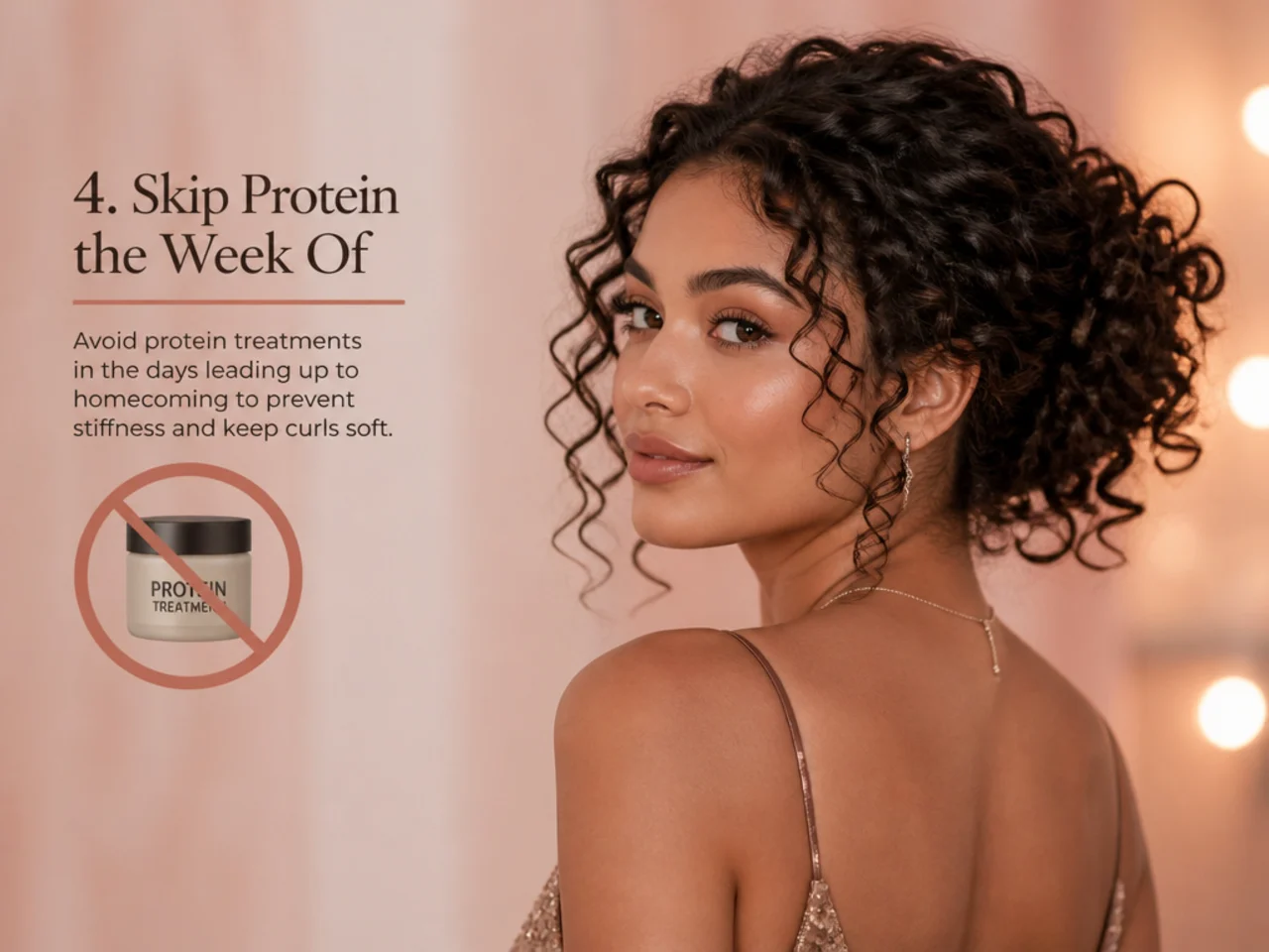 Protein treatment set aside during event week