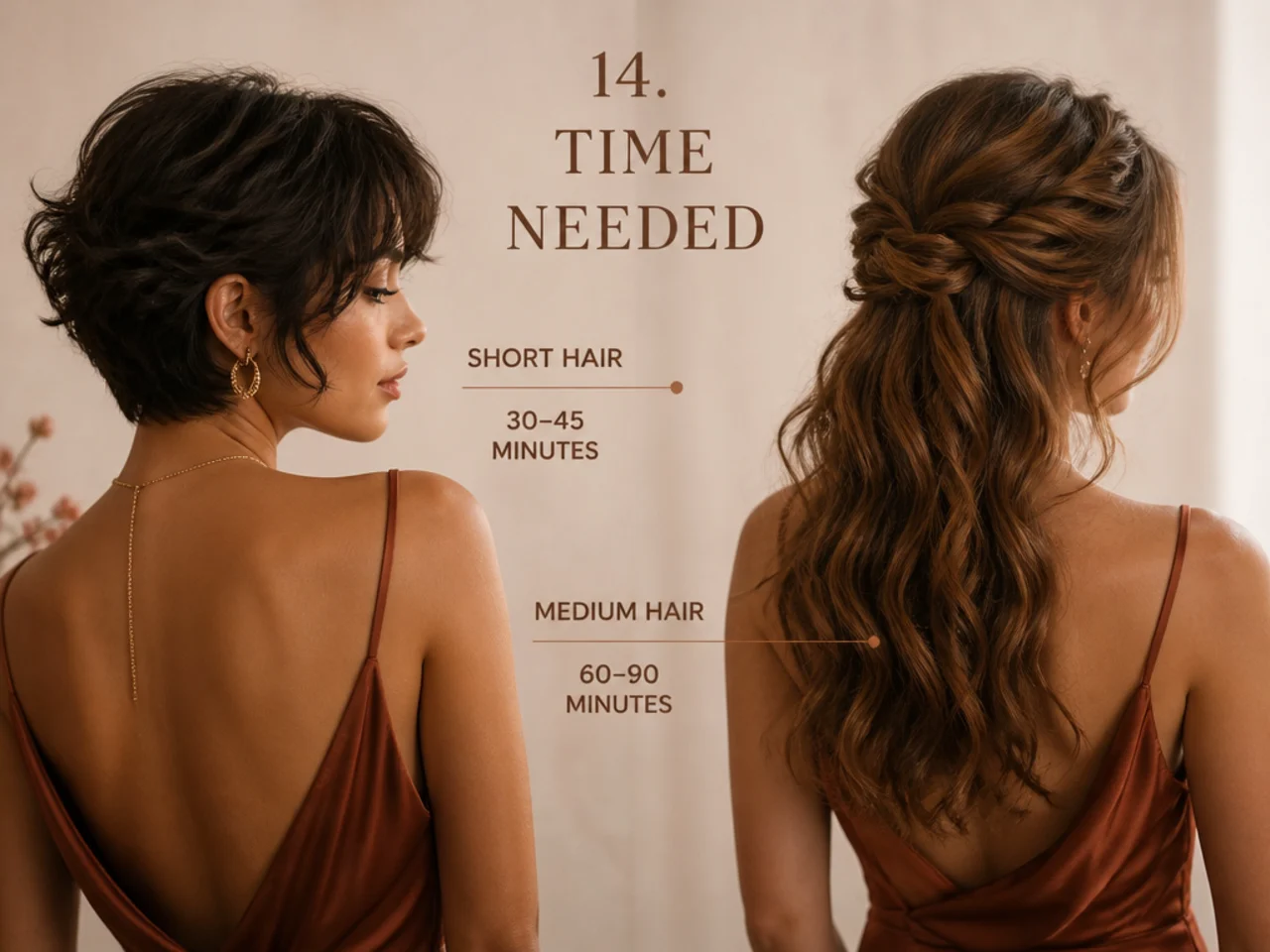 Two styling timelines compared