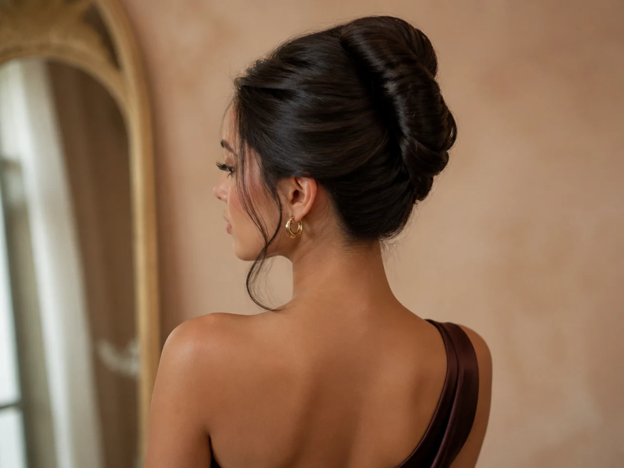 French twist updo