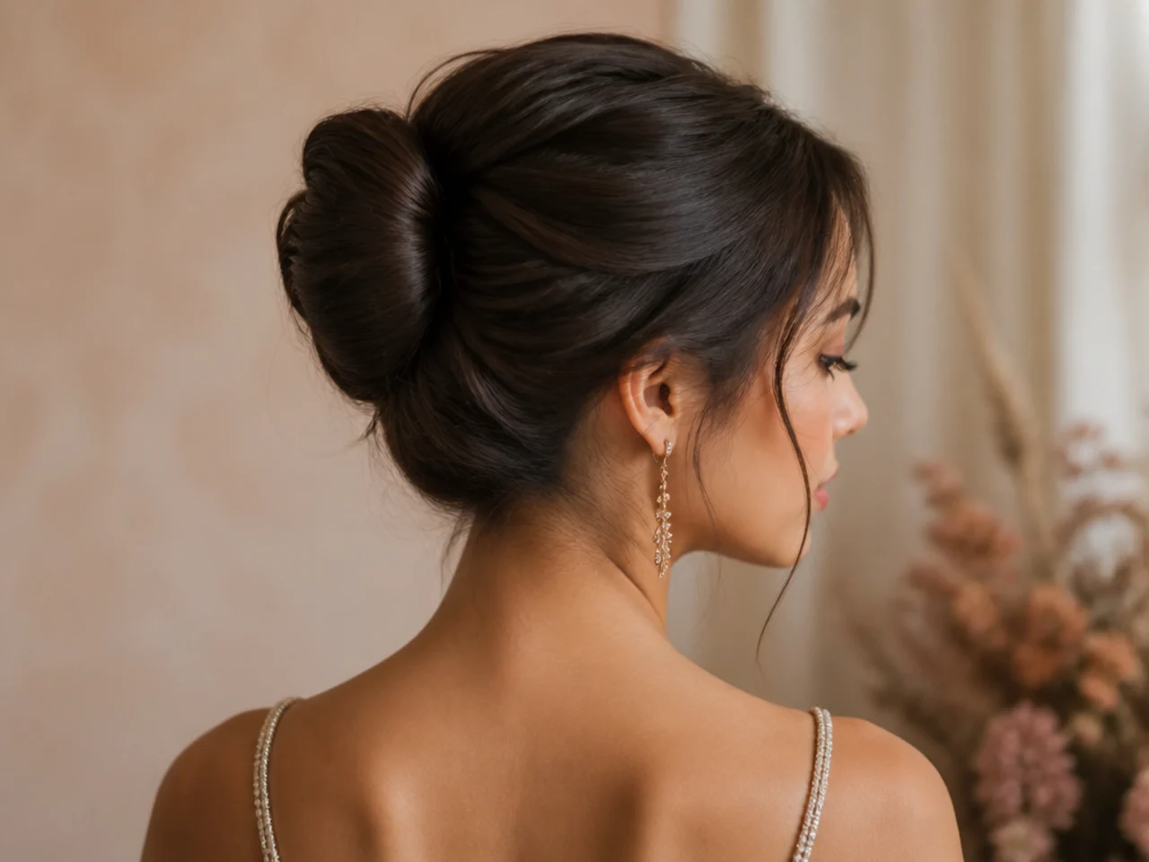 Classic French twist updo