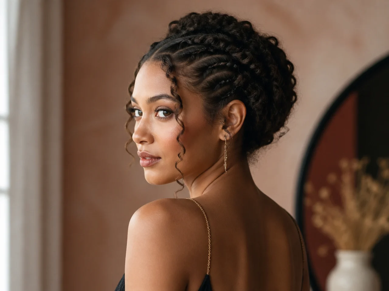 Flat twists taken back into a crown