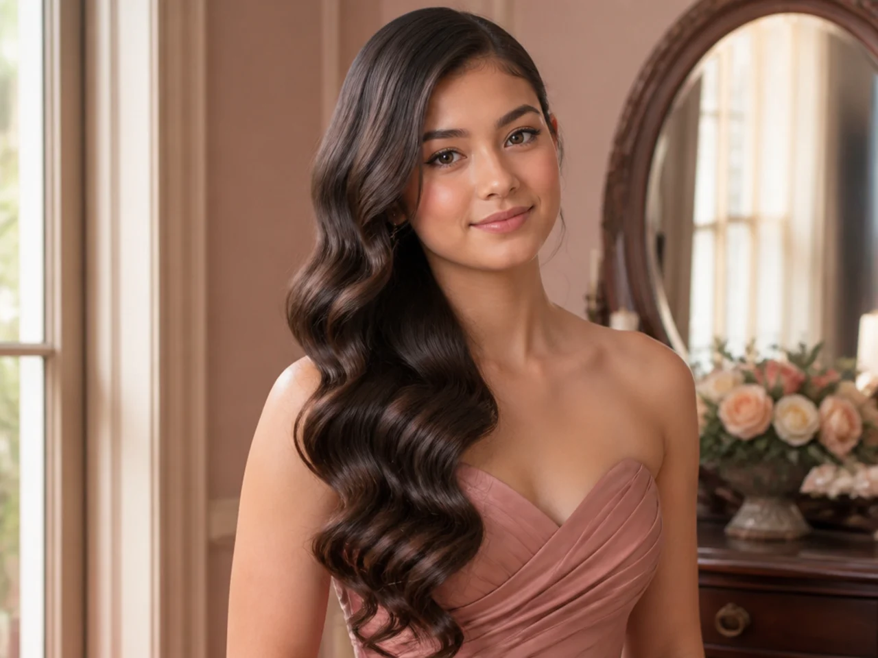 20 Gorgeous Hoco Hairstyles Down For Long Hair