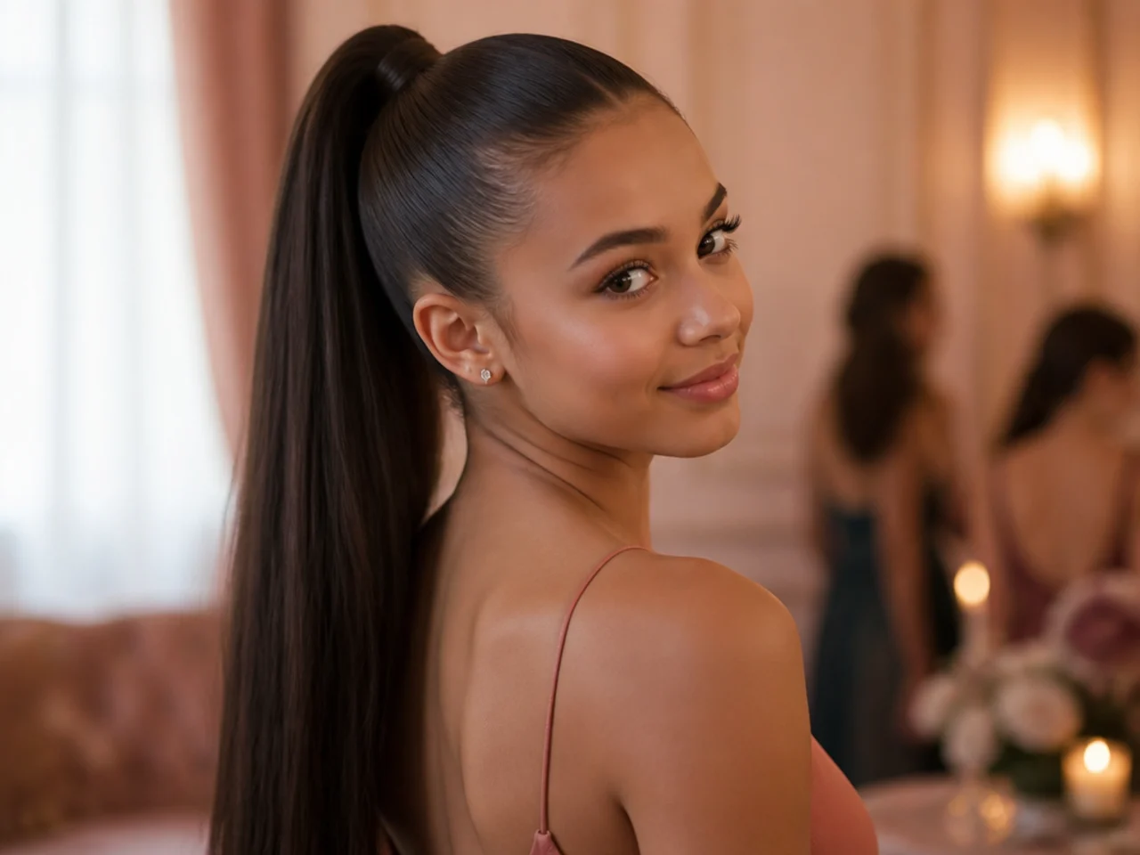 20 Sleek Hoco Hairstyles For Straight Long Hair