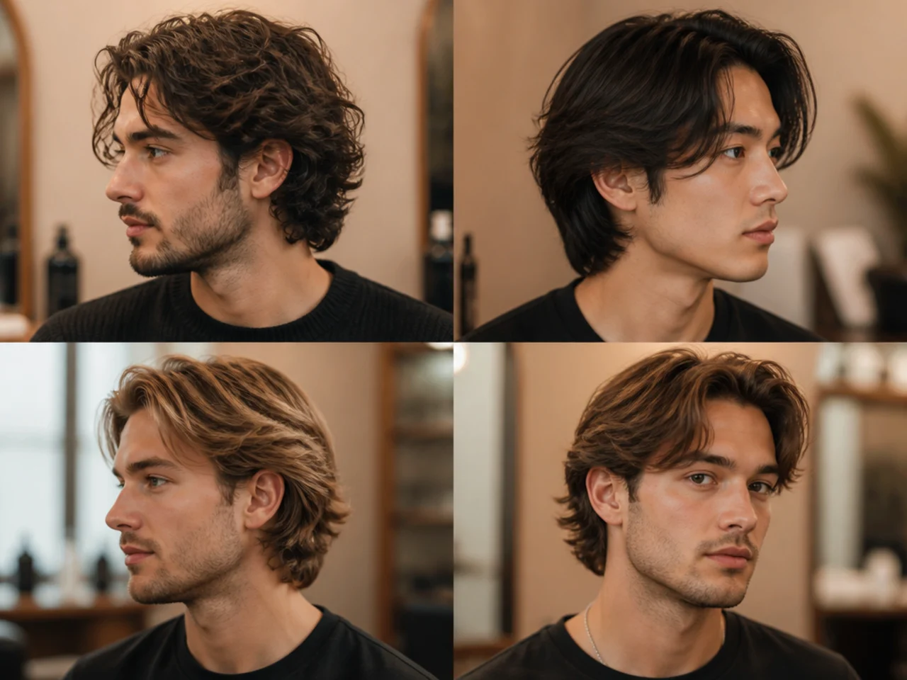 Medium-Length Hairstyles: Every 3 to 6 Weeks