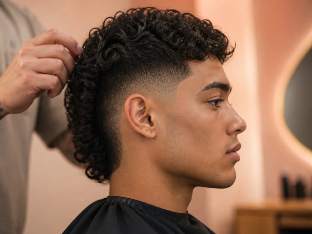 Rebooking a burst fade appointment