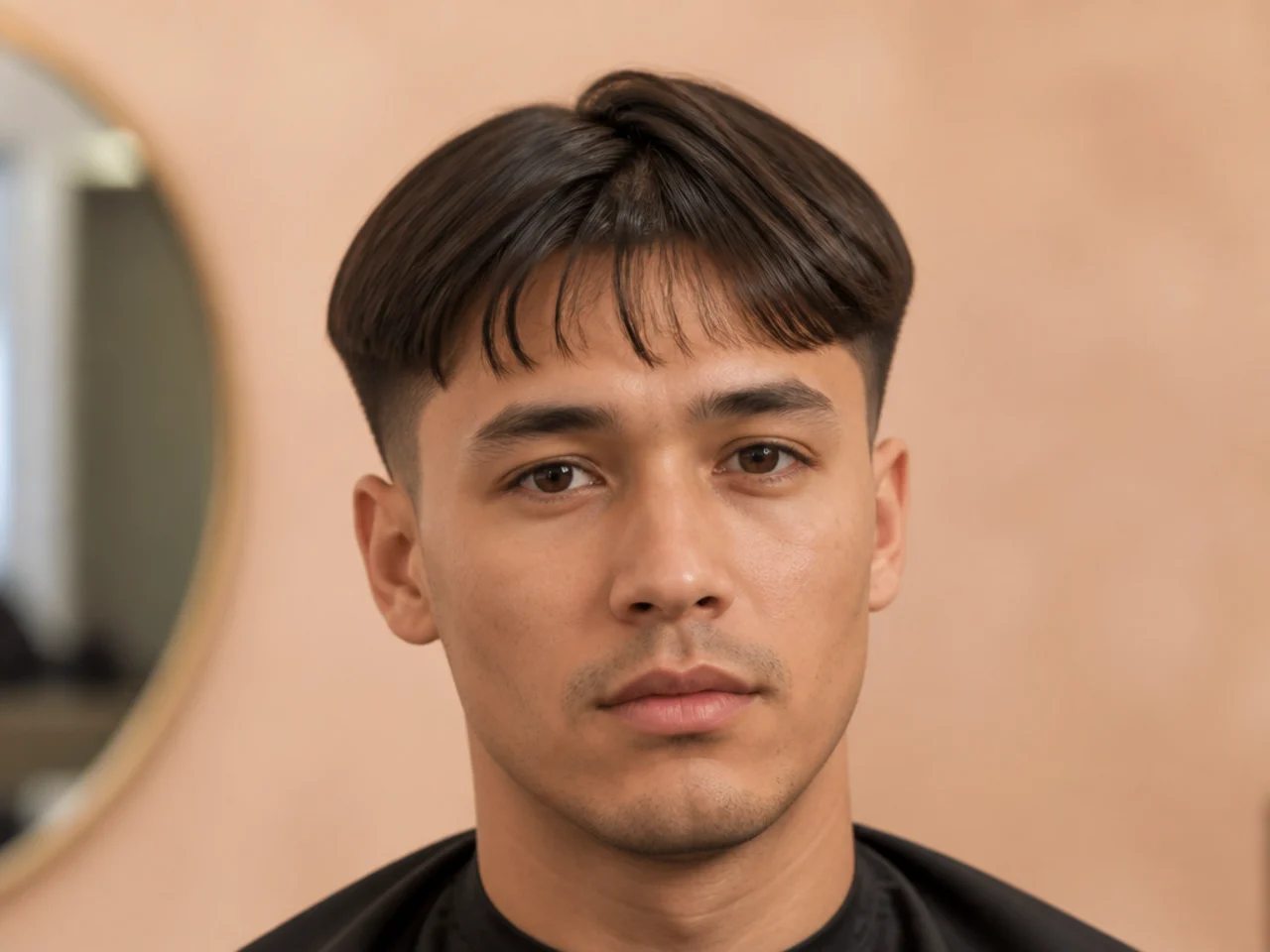 A haircut chosen from a photo that did not suit
