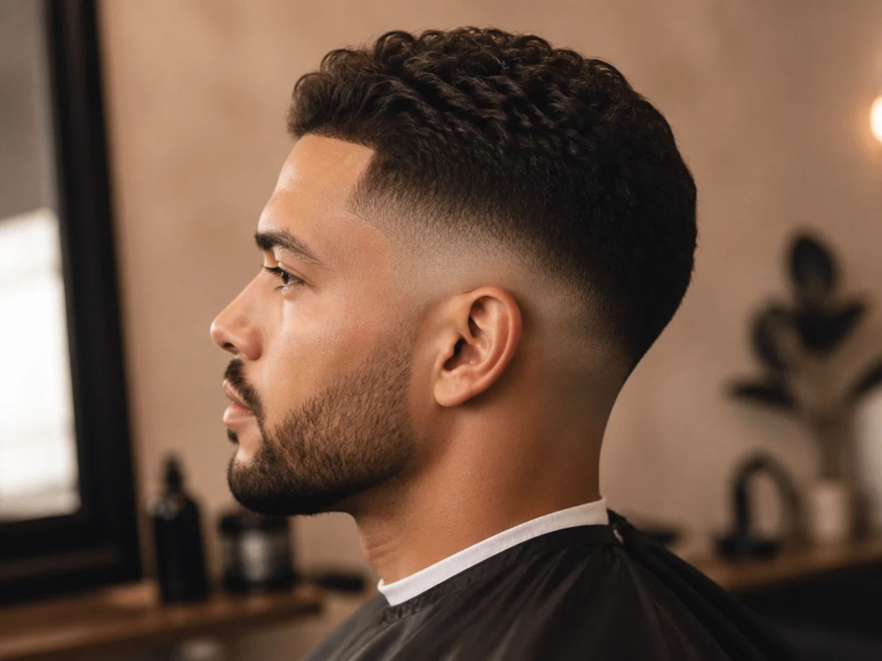 Rebooking a low fade appointment