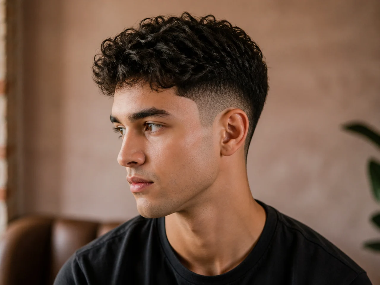 Clean dry hair before a haircut