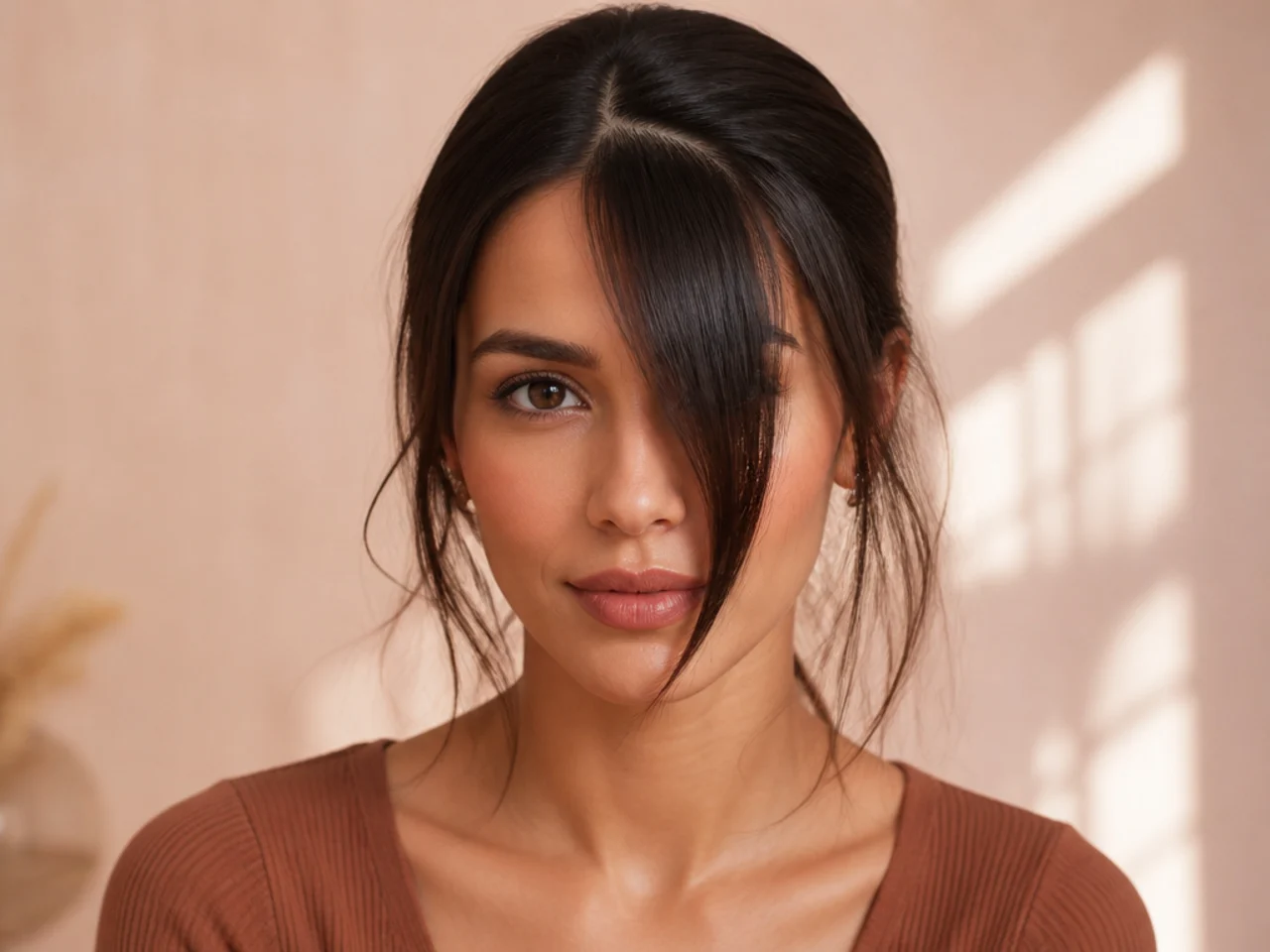 A deep narrow fringe section