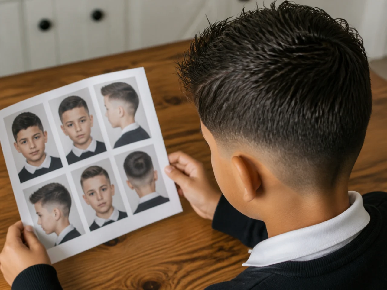 20 Steps to a Trendy Boys Haircut at Home