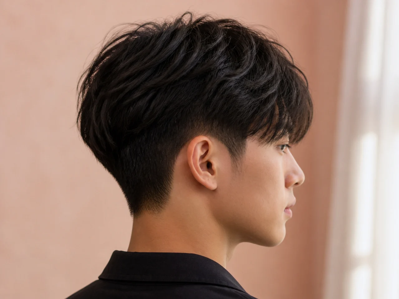 A down perm flattening the sides