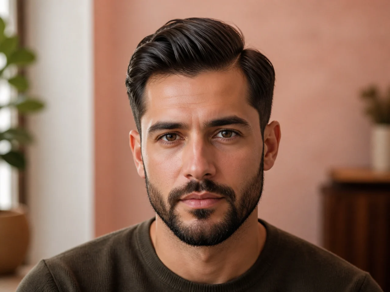 A mid taper connected to a beard