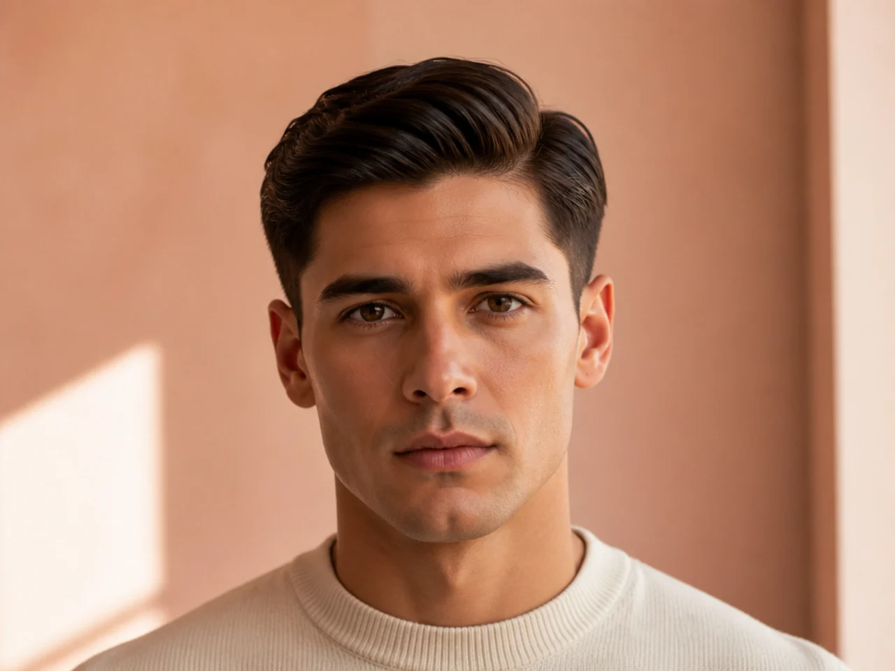 An ivy league with a mid taper and a longer top