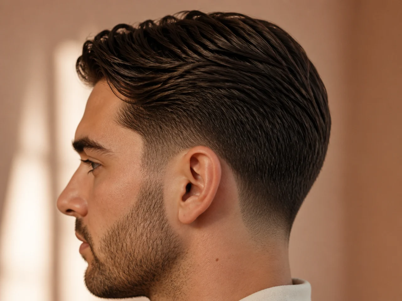 An ivy league with a mid taper