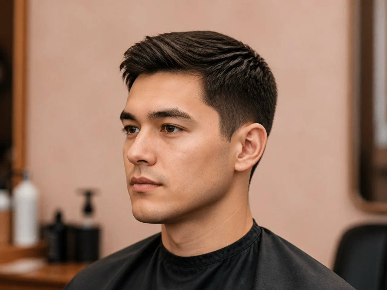 Simple Short Ivy League with Texture