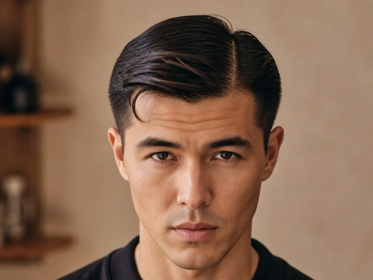 A top length that parts unconvincingly