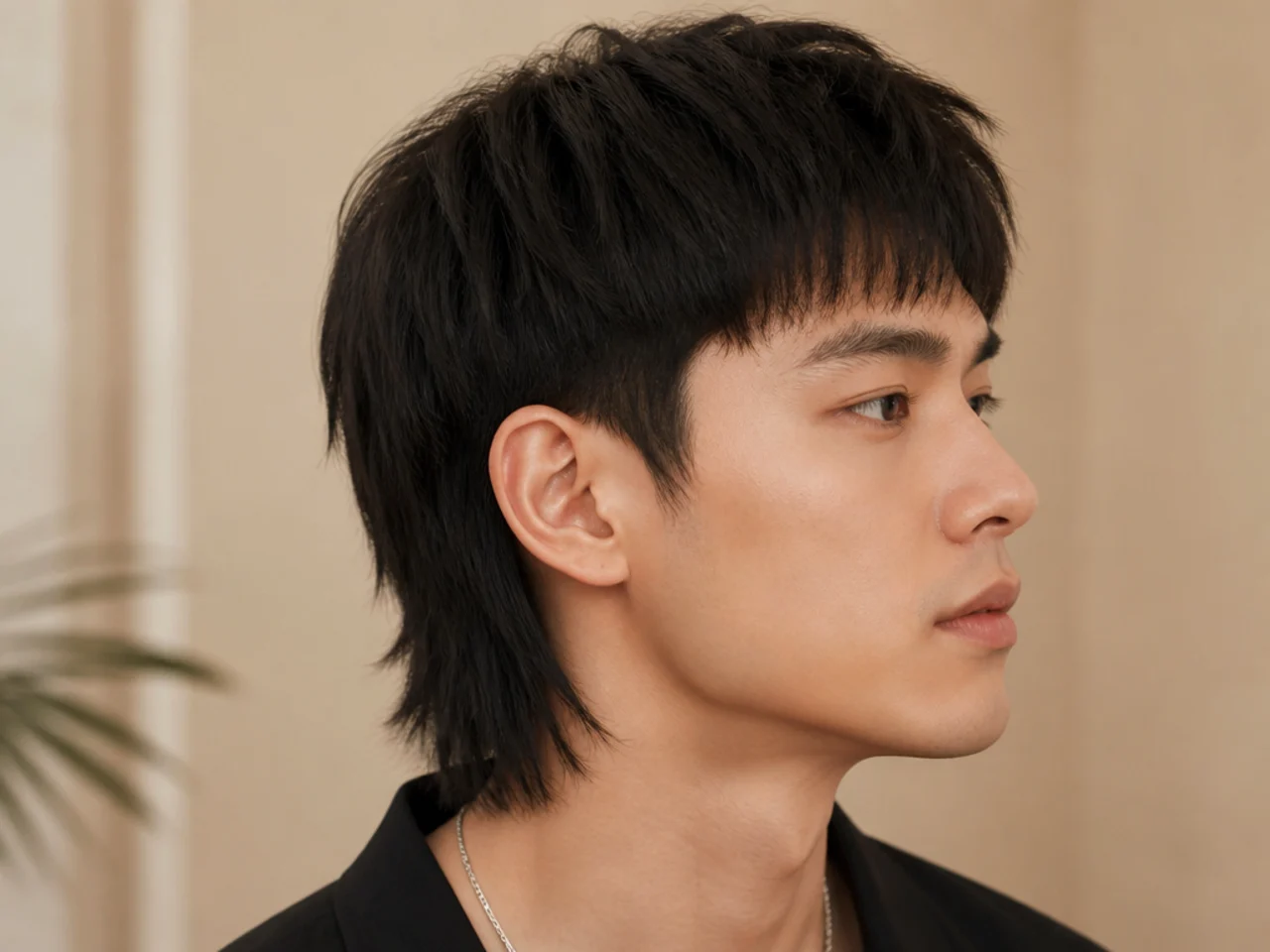 Low-Maintenance Jellyfish Hairstyle