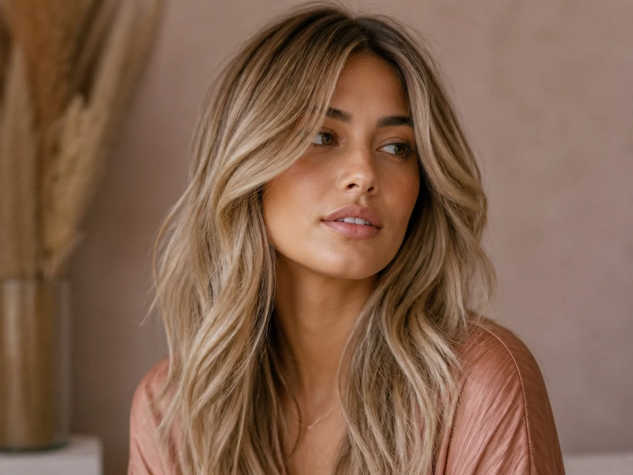 A beige blonde shade