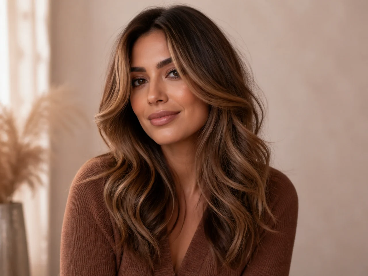 Caramel with added low-lights