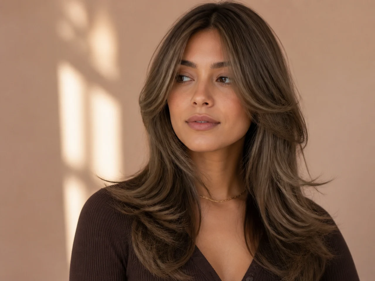 An ash brown shade